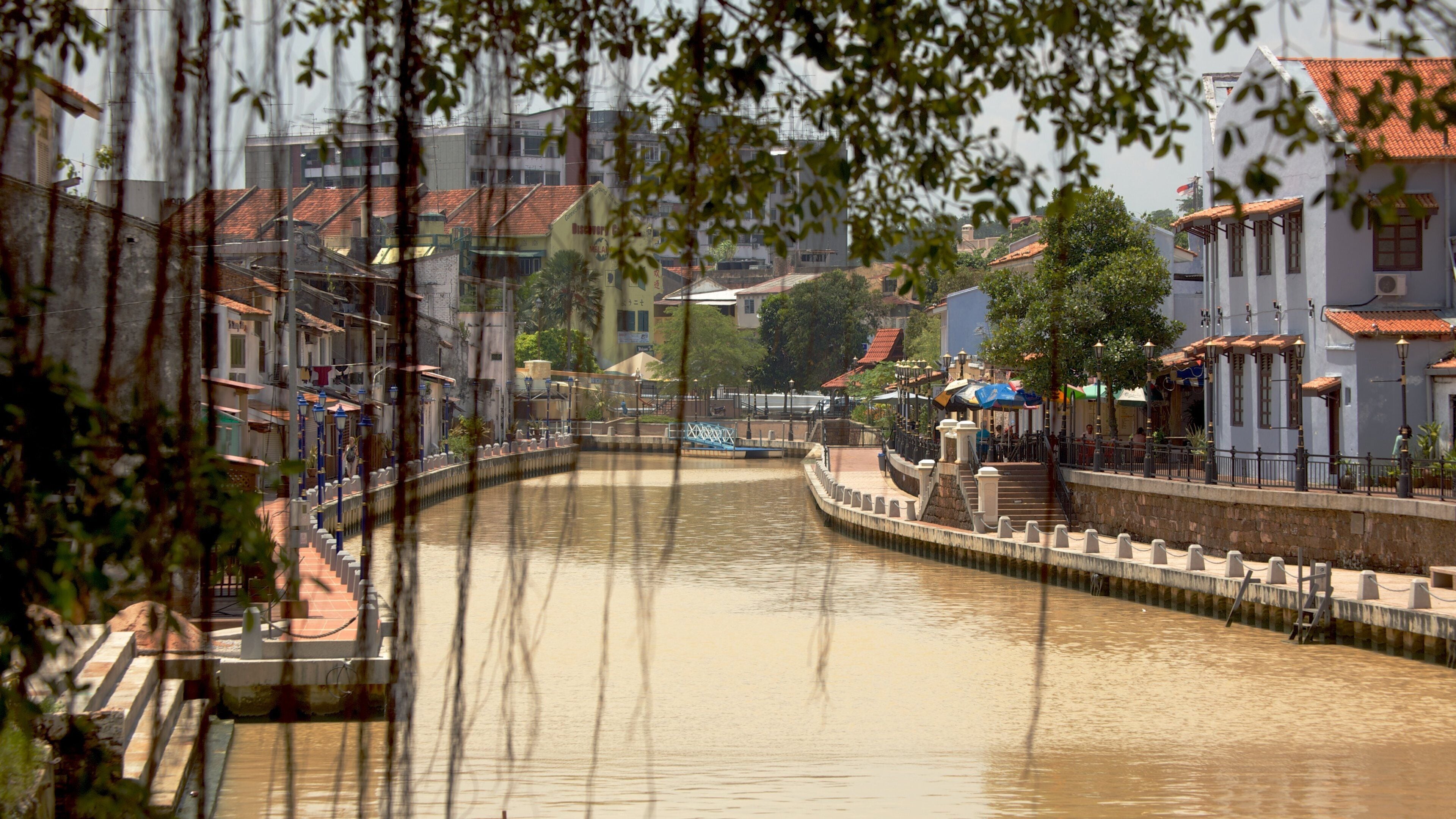 Malacca featuring a river or creek