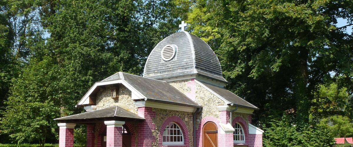 Clerques (Pas-de-Calais) Audinfort, chapelle Sainte-Thérèse, extérieur