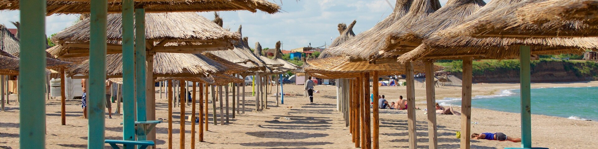 Vama Veche featuring a sandy beach