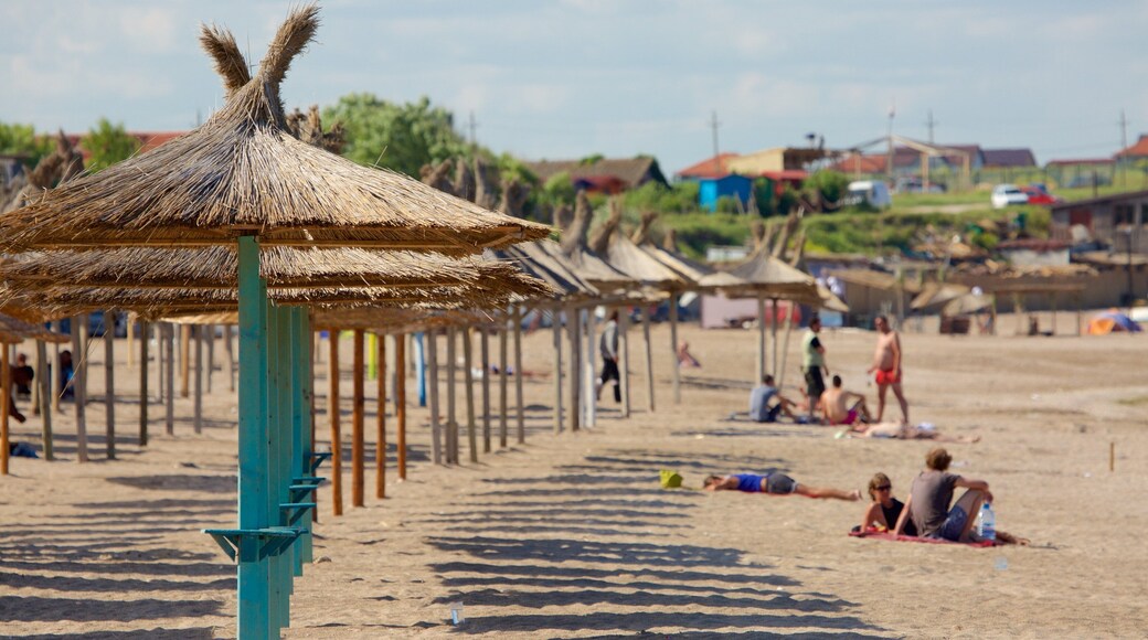 Vama Veche featuring a sandy beach