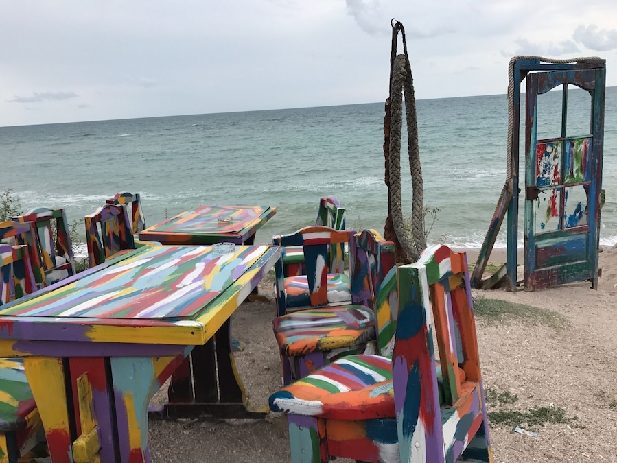 A place on the Black Sea known for all night long beach parties, rock &folk music. Young people, rockers, nudists used to be, few years ago, the only visitors of this place. Now.. it's full of all kind of people in search for fun and relax.