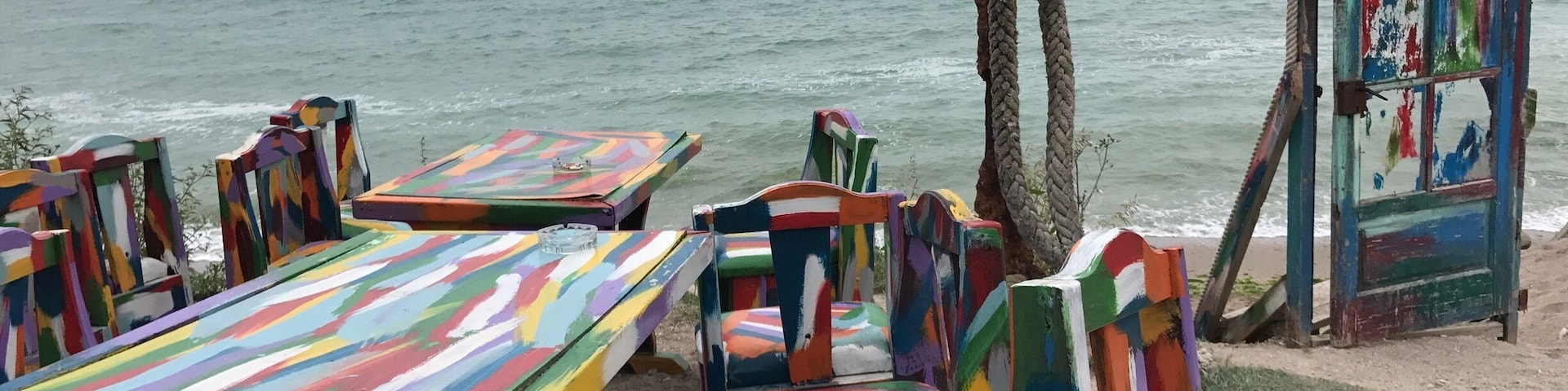 A place on the Black Sea known for all night long beach parties, rock &folk music. Young people, rockers, nudists used to be, few years ago, the only visitors of this place. Now.. it's full of all kind of people in search for fun and relax.