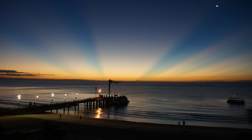 Sunset over the jetty.