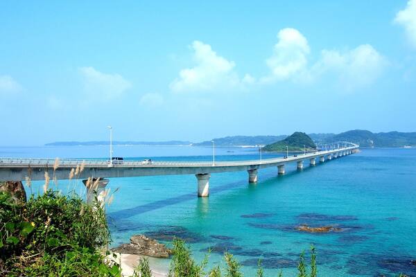 Tsunoshima Ohashi (Tsunoshima Bridge) , Japan