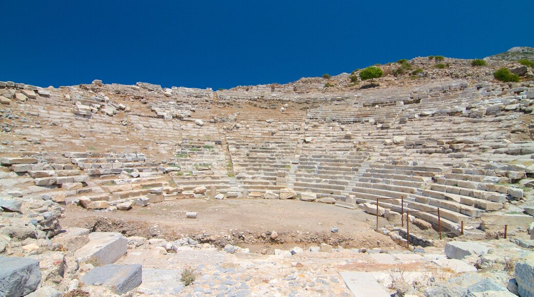 Knidos showing building ruins