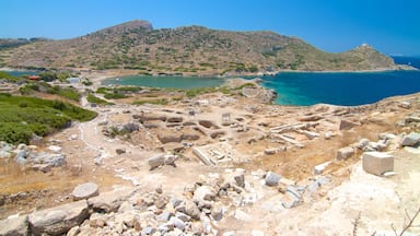 Knidos showing general coastal views and building ruins