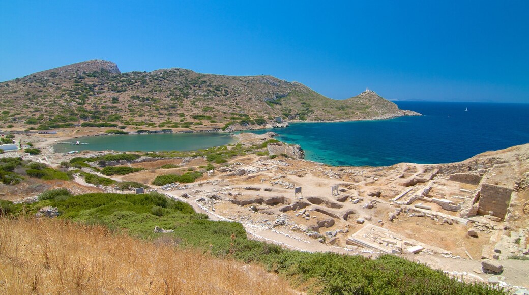 Knidos showing a ruin and general coastal views