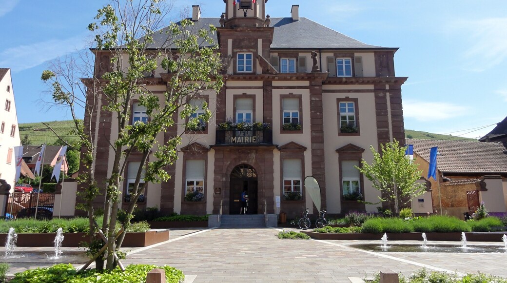 This building is indexed in the Base Mérimée, a database of architectural heritage maintained by the French Ministry of Culture, under the reference IA68004359 .