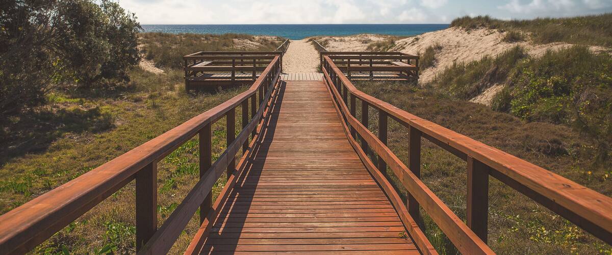 A nice spot with sand dunes.
