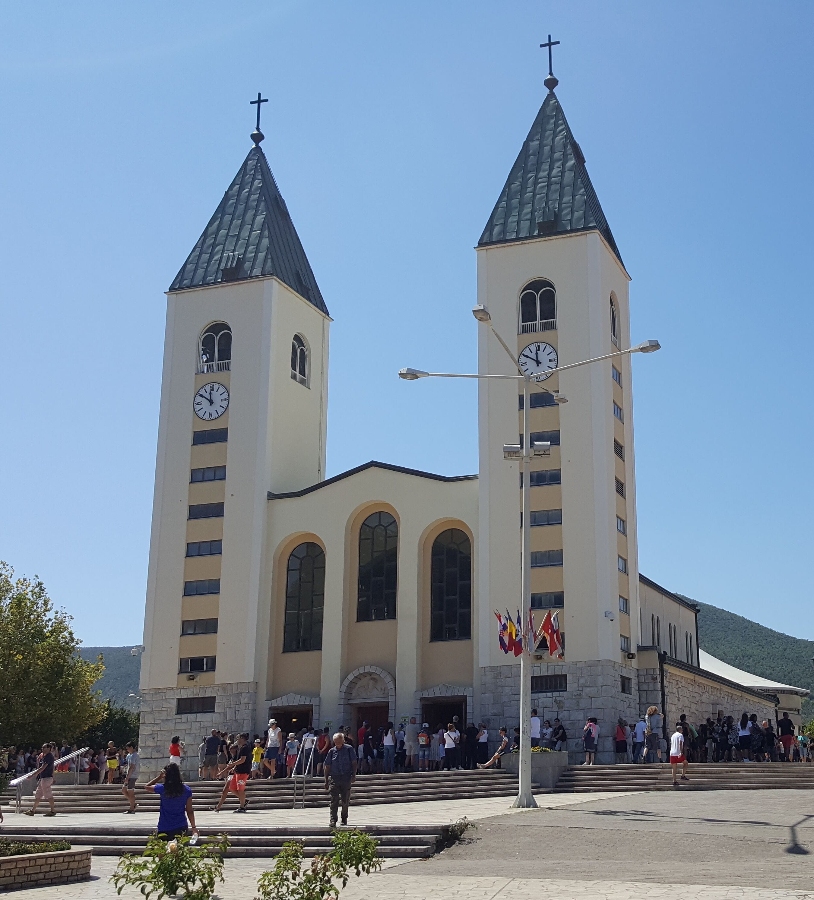 Named after the patron Saint of pilgrims, this church is a site along a pilgrimage to an area were six children saw apparitions of the Blessed Virgin Mary.  

  -2018