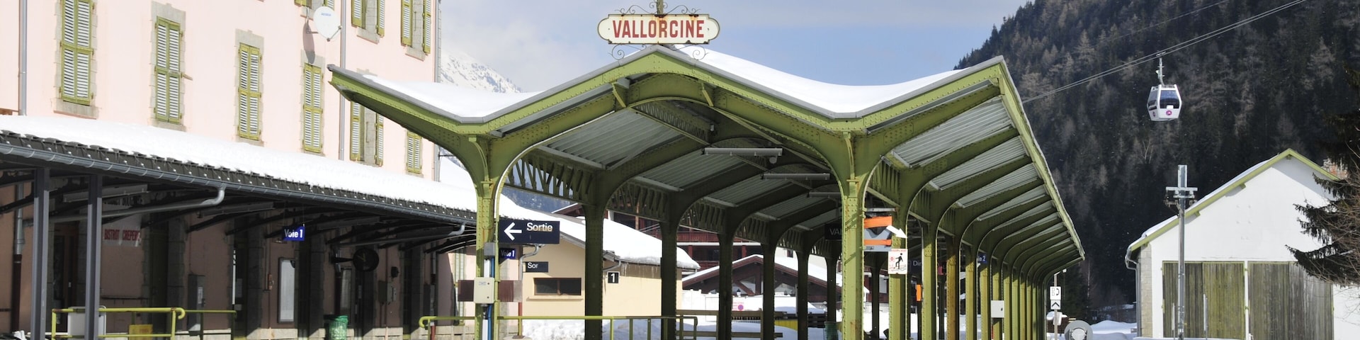 gare/train station Vallorcine