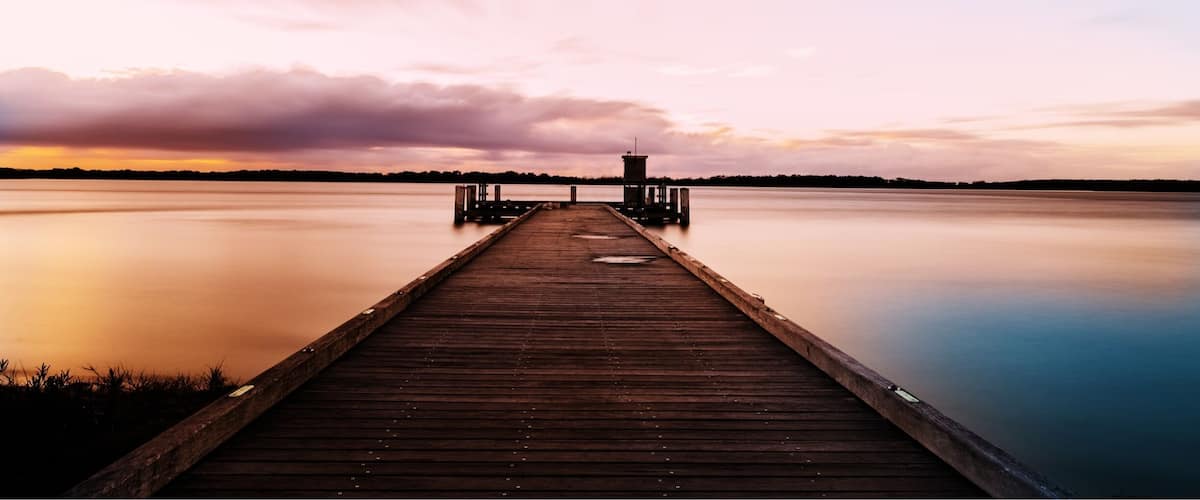 Sunrise at Military Jetty at Golden Beach. Great for a long exposure.