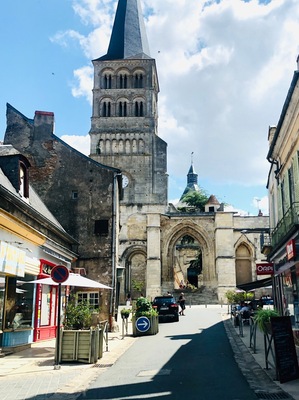 The Romanesque church of Notre-Dame de La Charité is the parish church of the French town of La Charité-sur-Loire in Burgundy. Built between 1059 and 1107, the basilica was consecrated by Pope Paschalis II. The Benedictine monastery attached to the church was under the control of Cluny Abbey. Since 1998 the church is part of the UNESCO World Heritage Site "Way of St James in France".