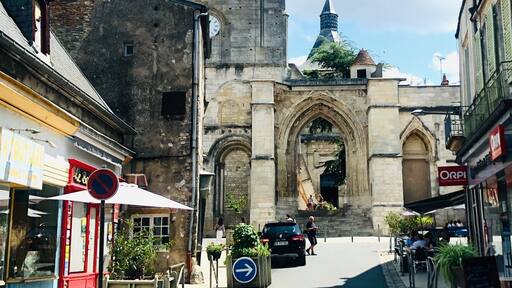 The Romanesque church of Notre-Dame de La Charité is the parish church of the French town of La Charité-sur-Loire in Burgundy. Built between 1059 and 1107, the basilica was consecrated by Pope Paschalis II. The Benedictine monastery attached to the church was under the control of Cluny Abbey. Since 1998 the church is part of the UNESCO World Heritage Site "Way of St James in France".