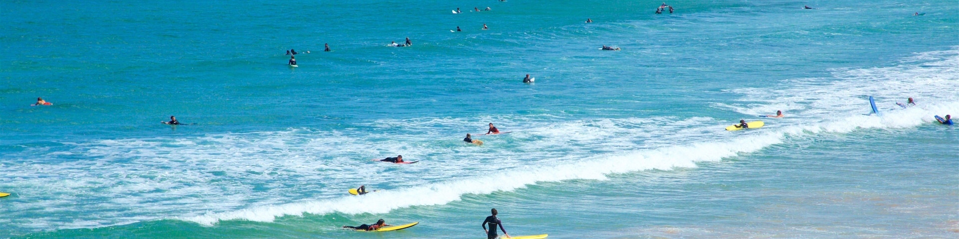 Great Ocean Road featuring swimming, general coastal views and rugged coastline