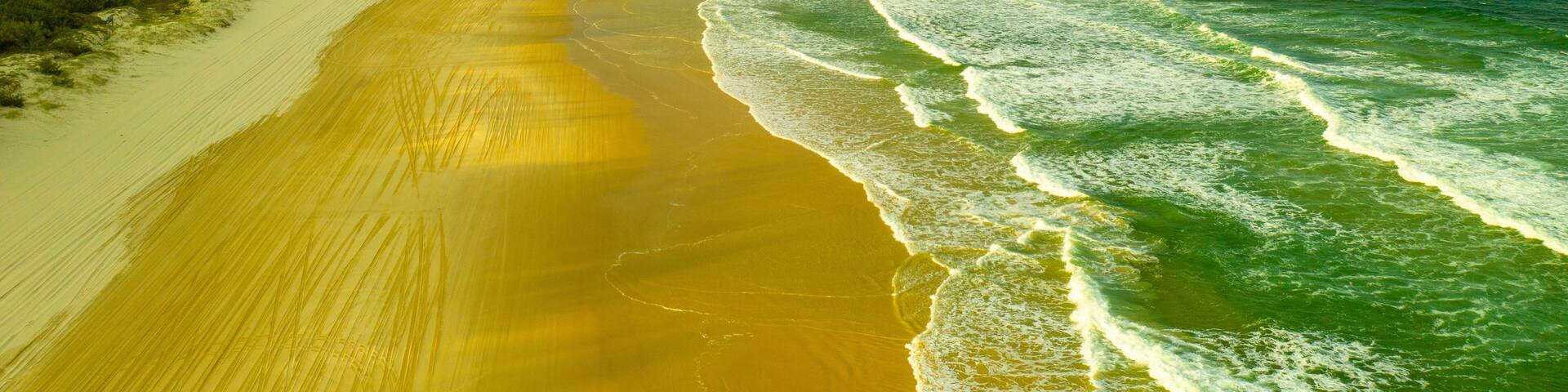 Eastern Ocean beach near Eurong