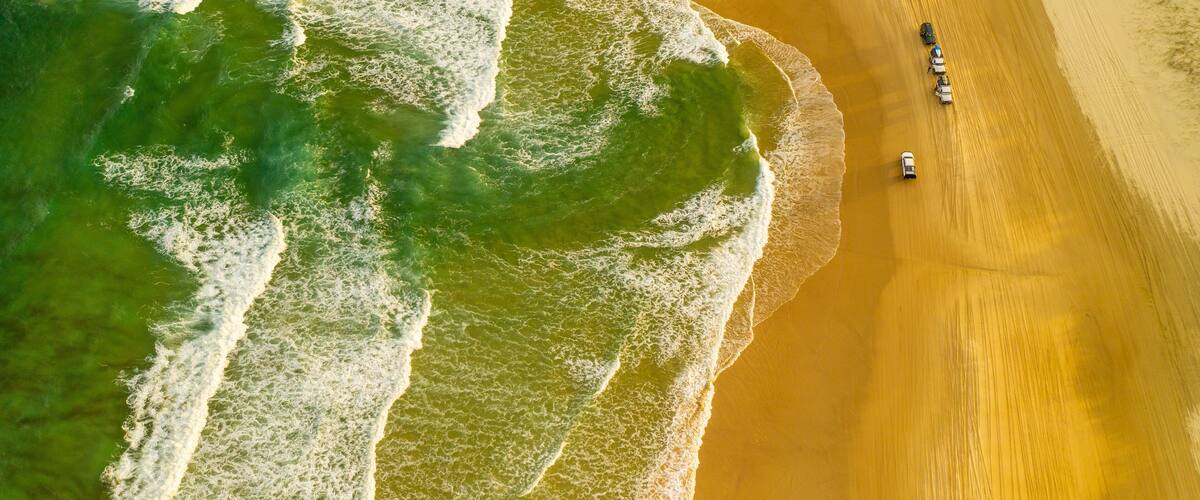 Eastern Ocean beach near Eurong