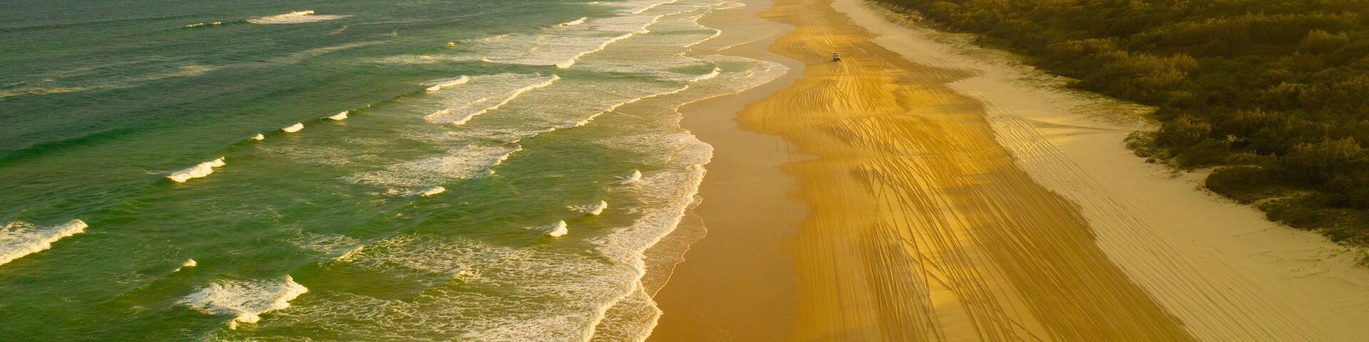 Eastern Ocean beach near Eurong