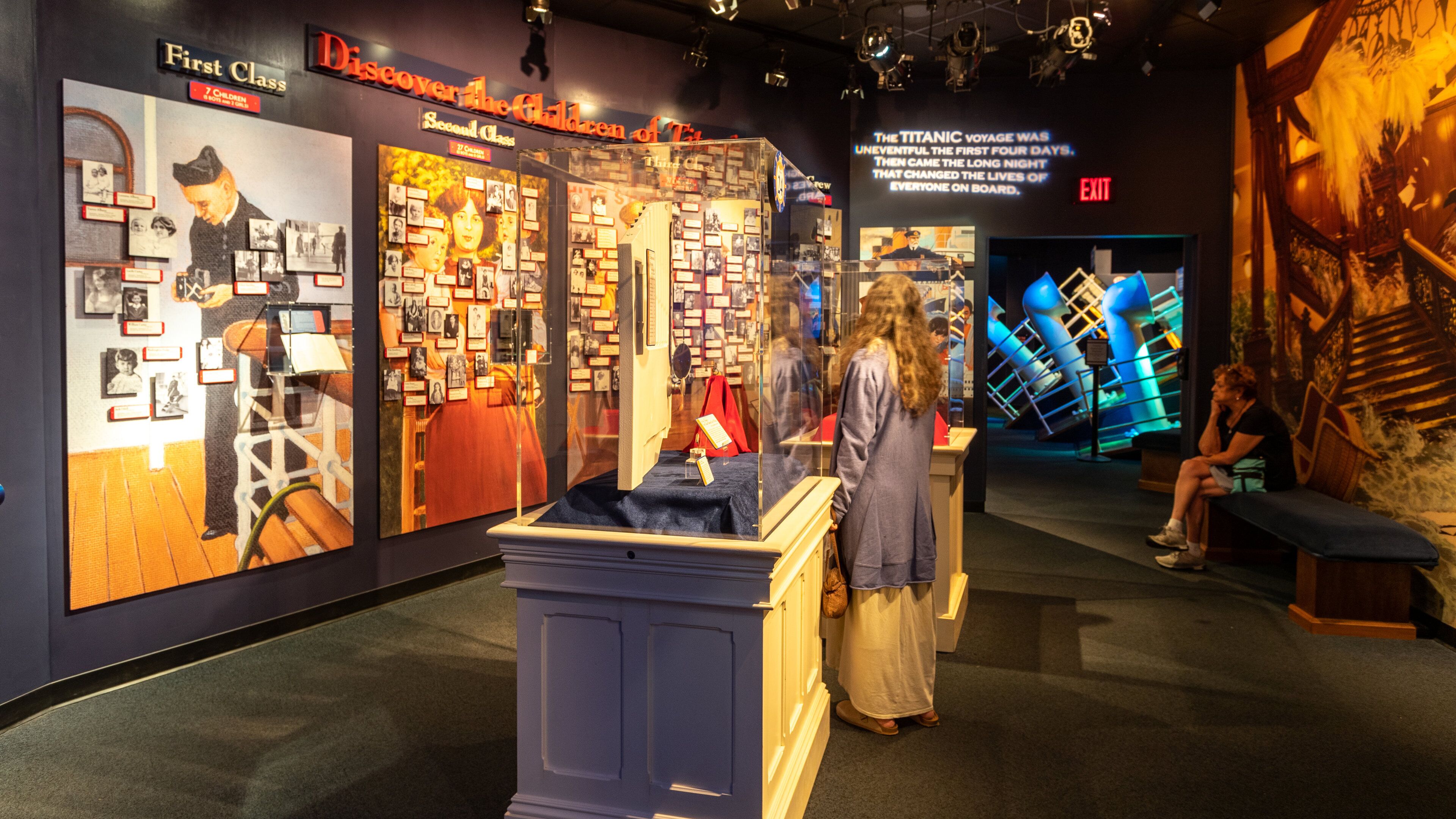 Titanic Museum showing interior views