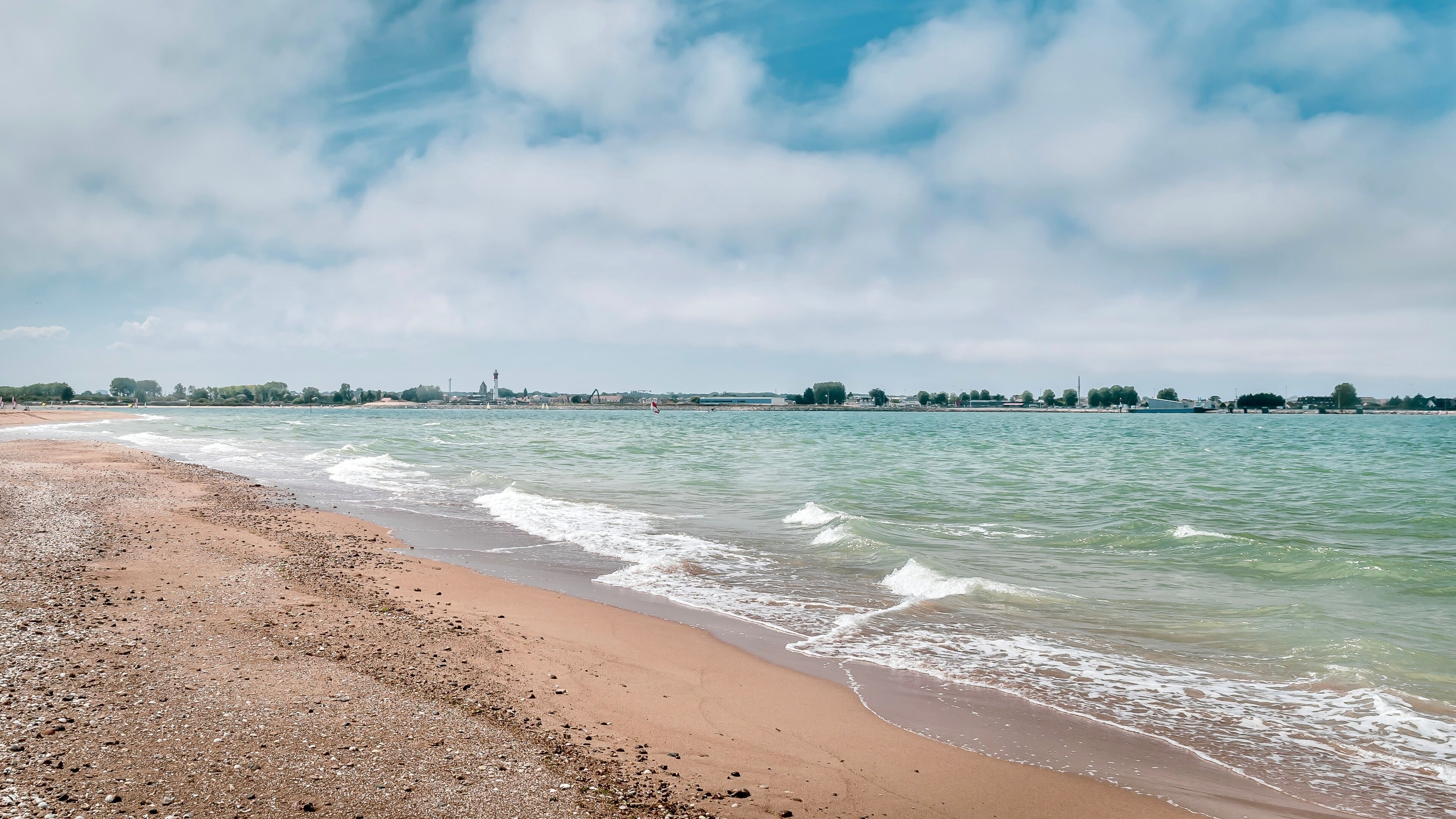 Plage de la Redoute, Merville-Franceville-Plage, Normandie, France 