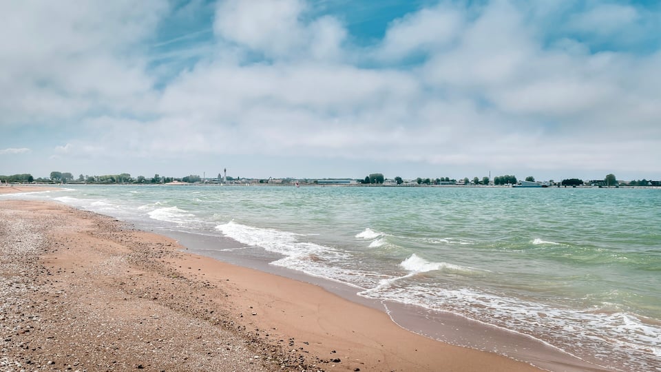 Plage de la Redoute, Merville-Franceville-Plage, Normandie, France