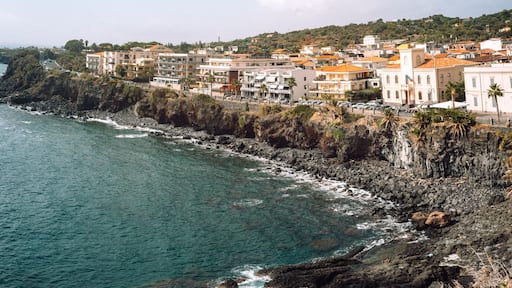 Sicilia, Aci Castello, Bay, Italy,