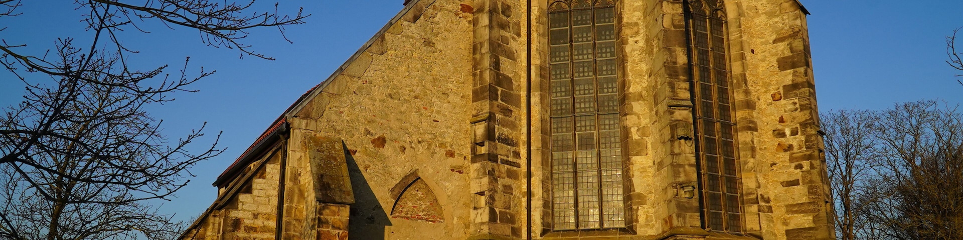 Gothic convent church from 1497 of the Augustinian in monastery Wittenburg, district of Hildesheim Elze, Lower Saxony, Germany.