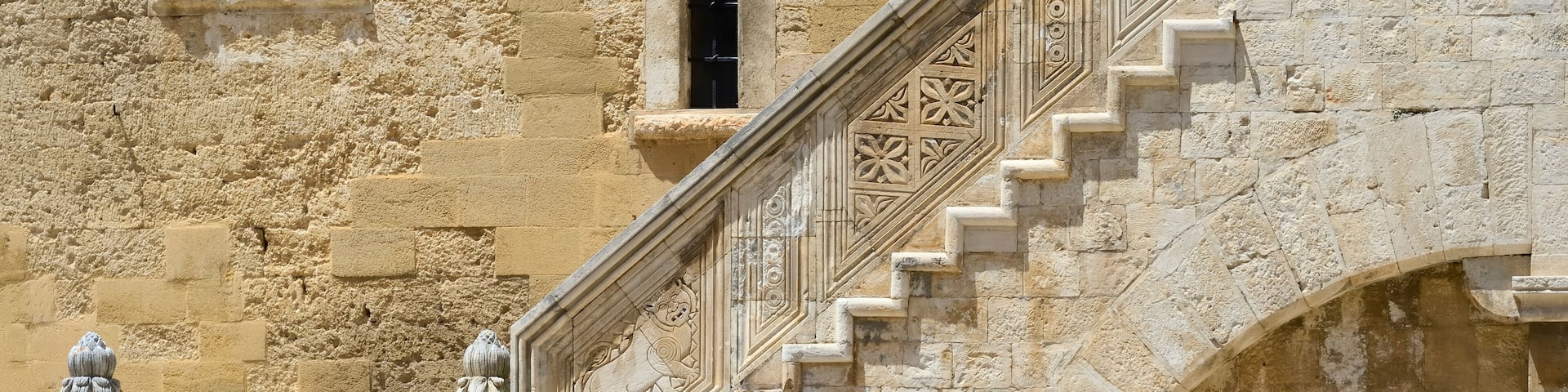 Wonderful stone staircase Gioia del Colle - Apulia, Italy