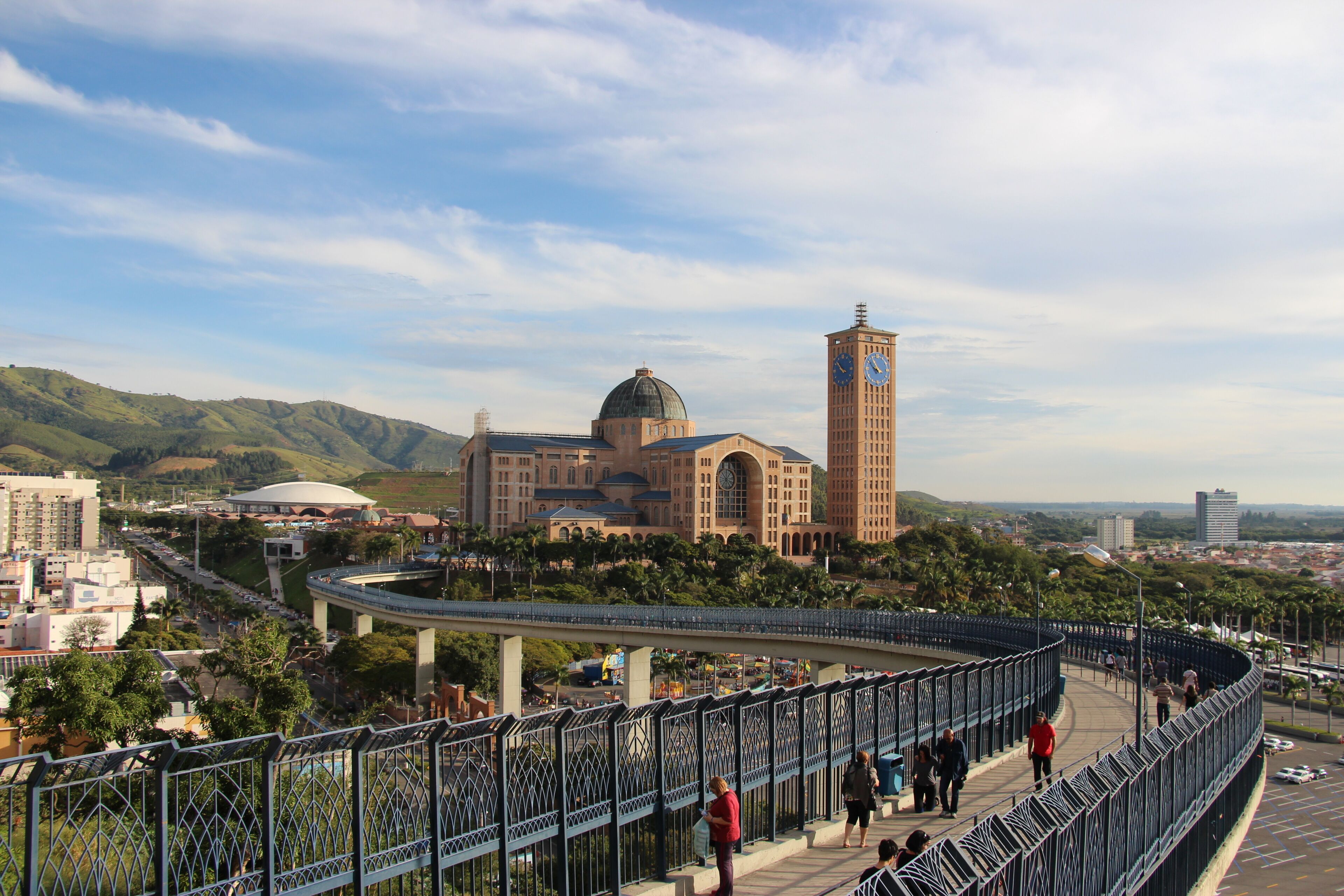 Photo taken in the largest Catholic sanctuary in Latin America, Aparecida do Norte