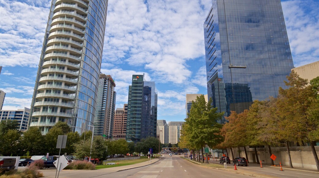 Dallas which includes a city