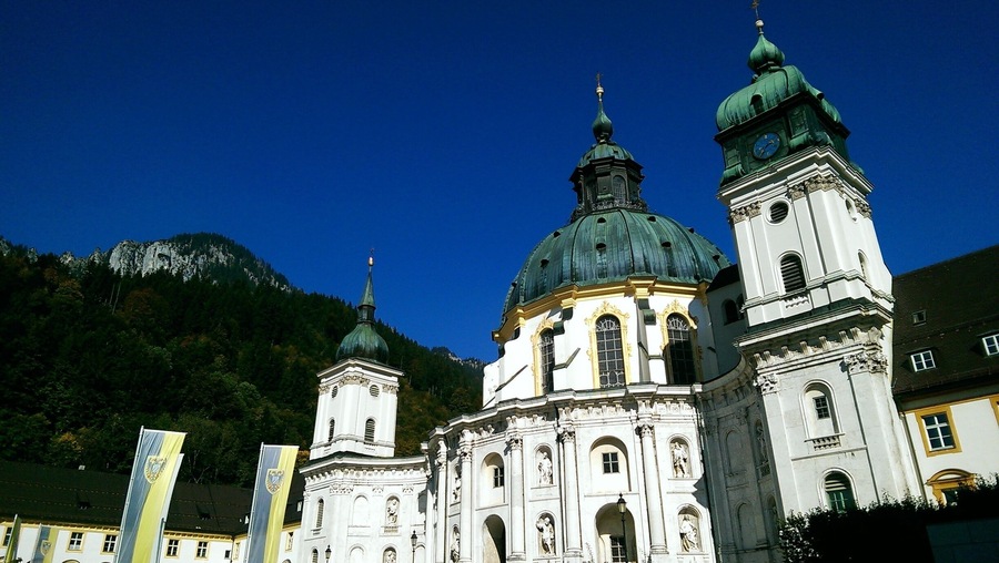 Ettal Abbey dates back to the 1300s. The Benedictine monastery is an independent, self-sufficient religious community. The monks make liqueur, operate a brewery, and have publishing house on-site. Lots of great hikes from town, too.