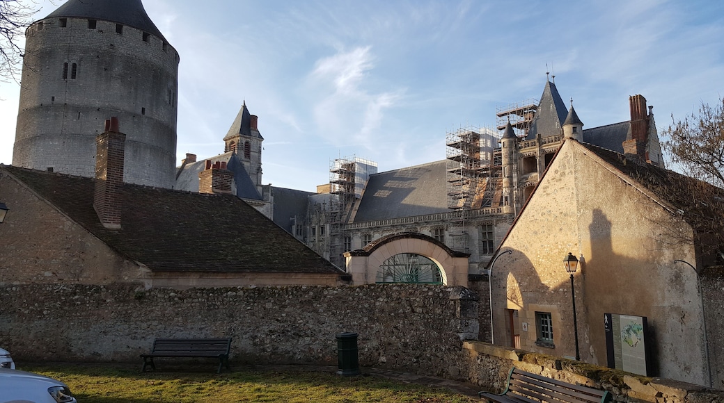 Travaux au Château de Châteaudun
