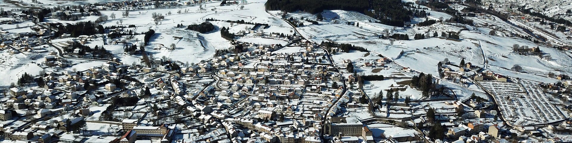 Langogne et lac de Naussac