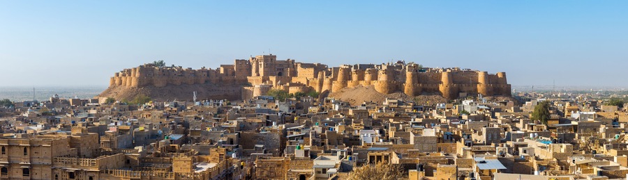 Jaisalmer fort in Rajasthan, India