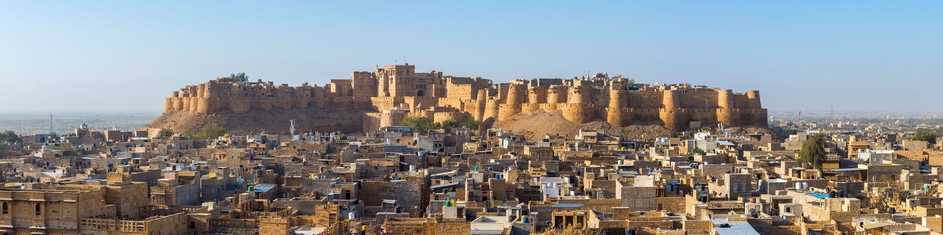 Jaisalmer fort in Rajasthan, India
