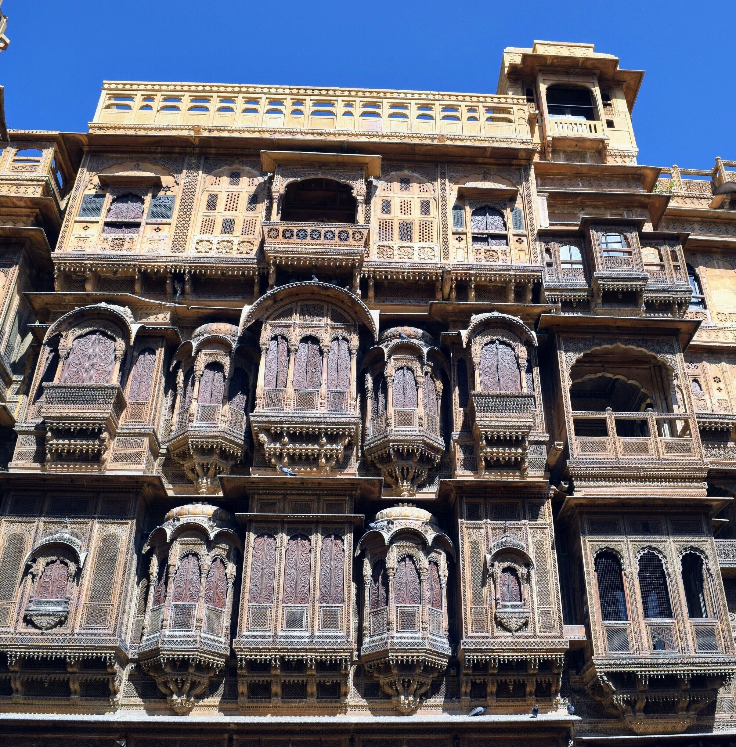 Patwon ki haveli. Used to be the bungalow of a rich merchant in Jaisalmer. 