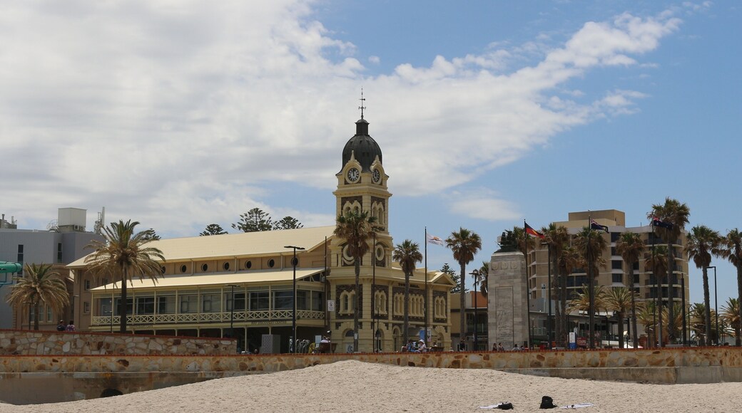 Beach at Glenelg a suburb of Adelaide, South Australia