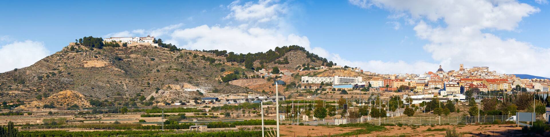 Liria LLiria skyline view in Valencia
