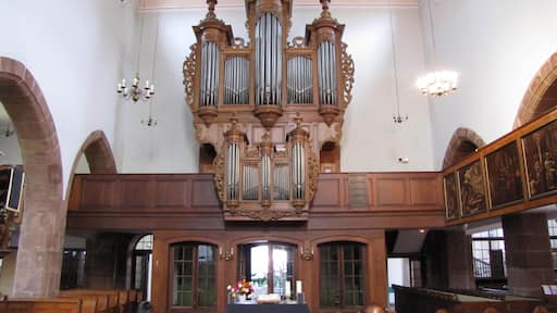 This object is classé Monument Historique in the base Palissy, database of the French furniture patrimony of the French ministry of culture, under the references PM67000998, IM67013997 and buffet PM67000495 buffet.