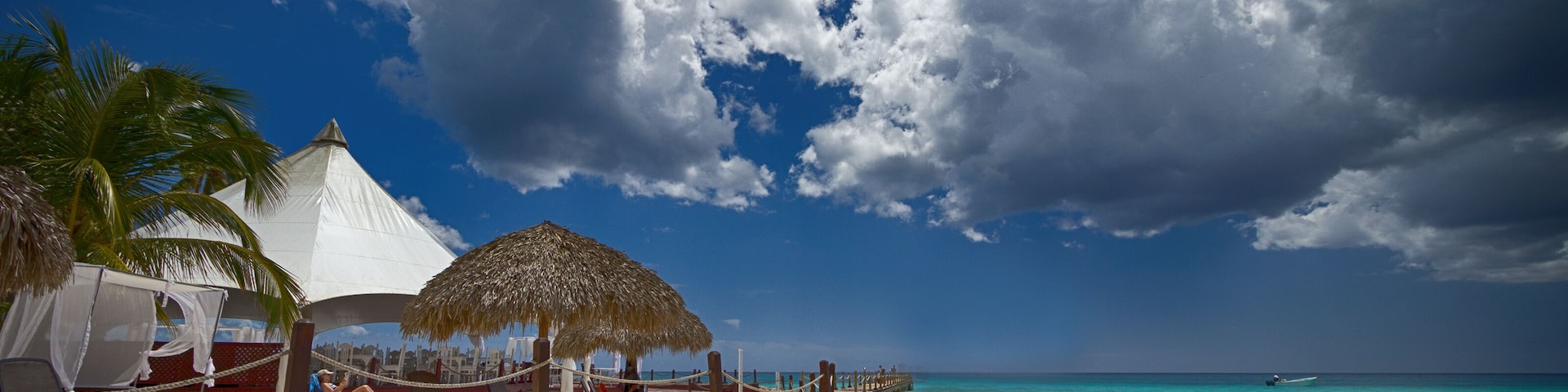 Beautiful Caribbean beach in Dominican Republic; Shutterstock ID 238607215