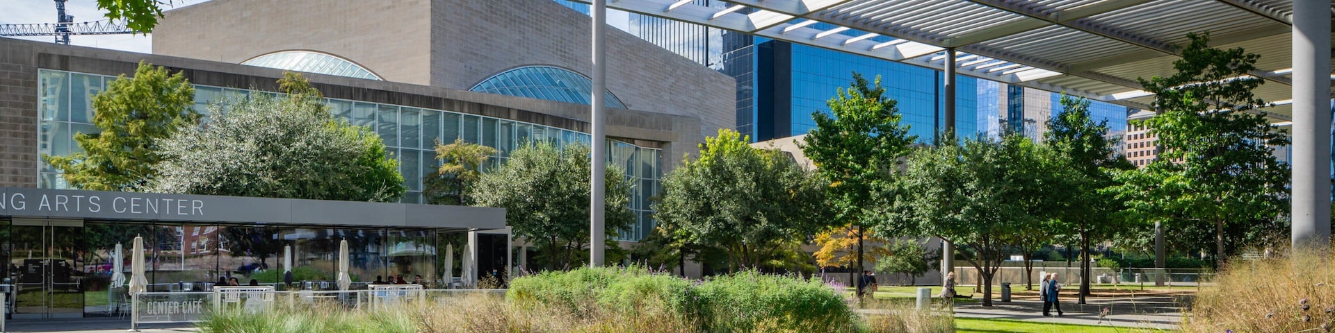 ATT Performing Arts Center showing a garden