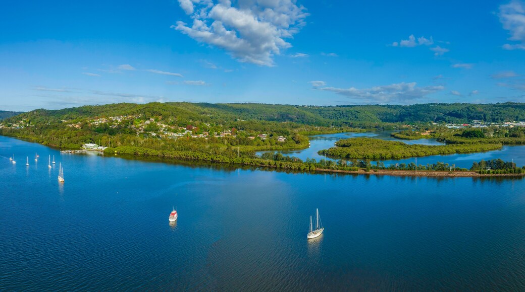 Early morning panoramic views at Gosford Waterfront