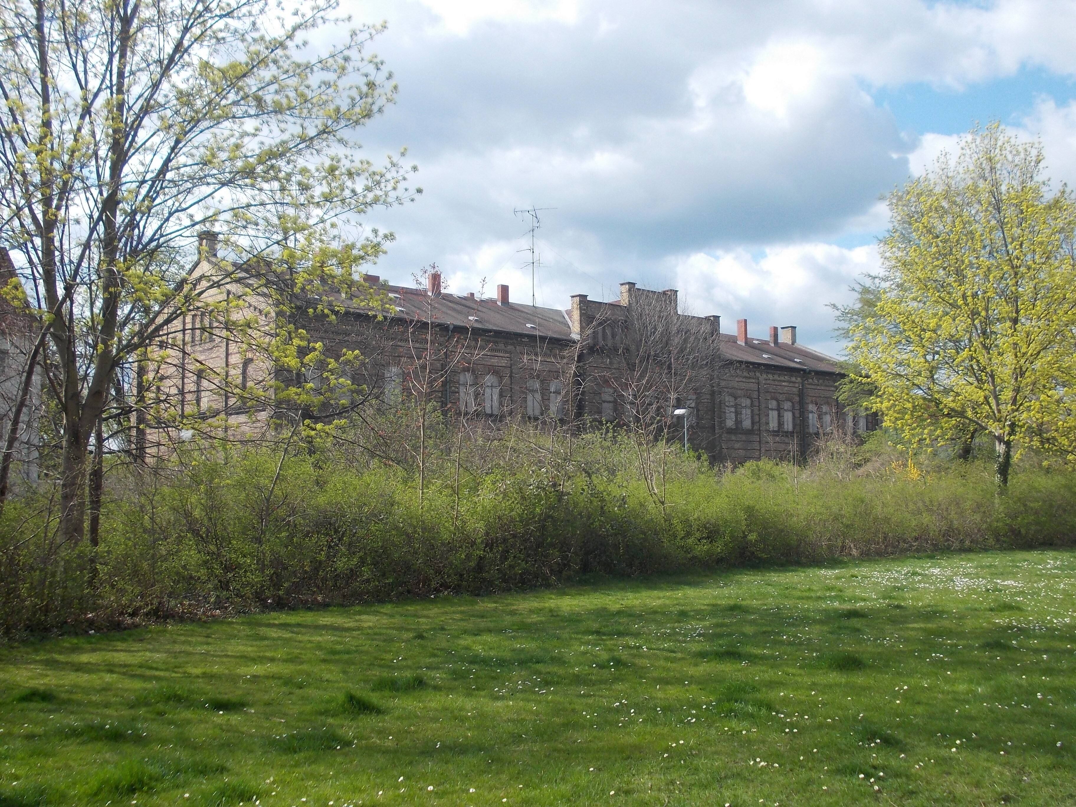 The former Berlin-Halberstadt train station in Köthen (Anhalt-Bitterfeld district, Saxony-Anhalt)