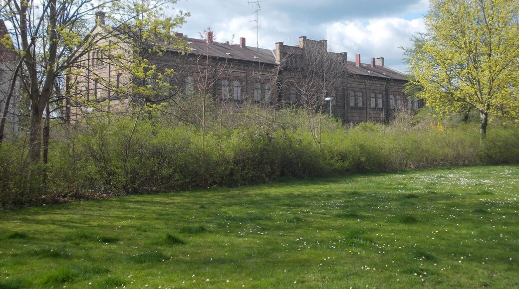 The former Berlin-Halberstadt train station in Köthen (Anhalt-Bitterfeld district, Saxony-Anhalt)