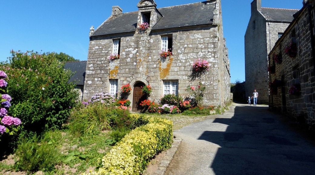 All cars must be left outside the village. Avoid the tourist shops and walk around the quiet streets.