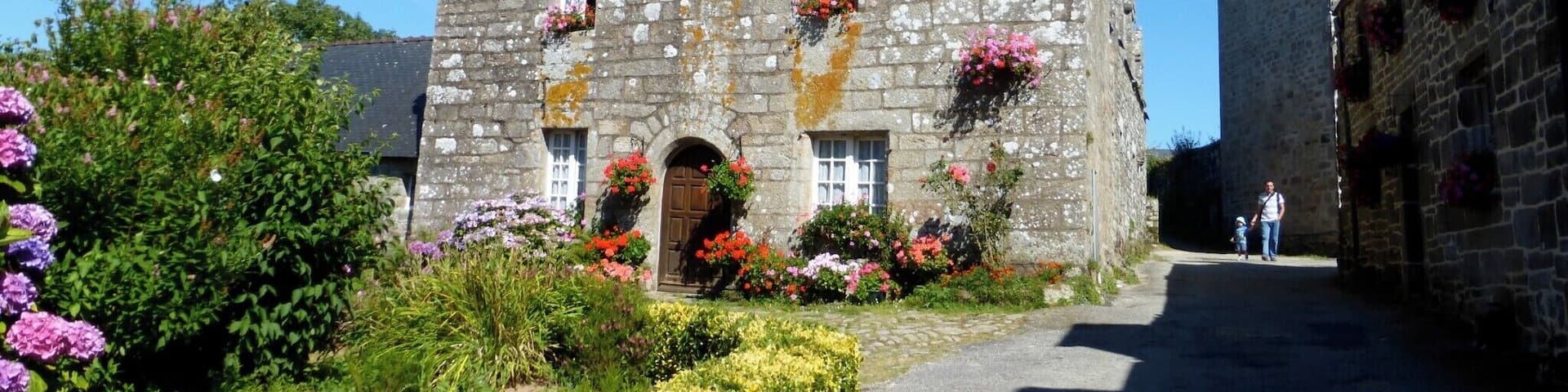 All cars must be left outside the village. Avoid the tourist shops and walk around the quiet streets.