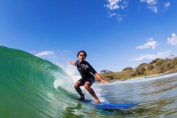 Good to catch up with friends when we breezed through our hometown #coffscoast recently. This particular morning the ocean was just 👌#seeaustralia #stimages2016roadtrip