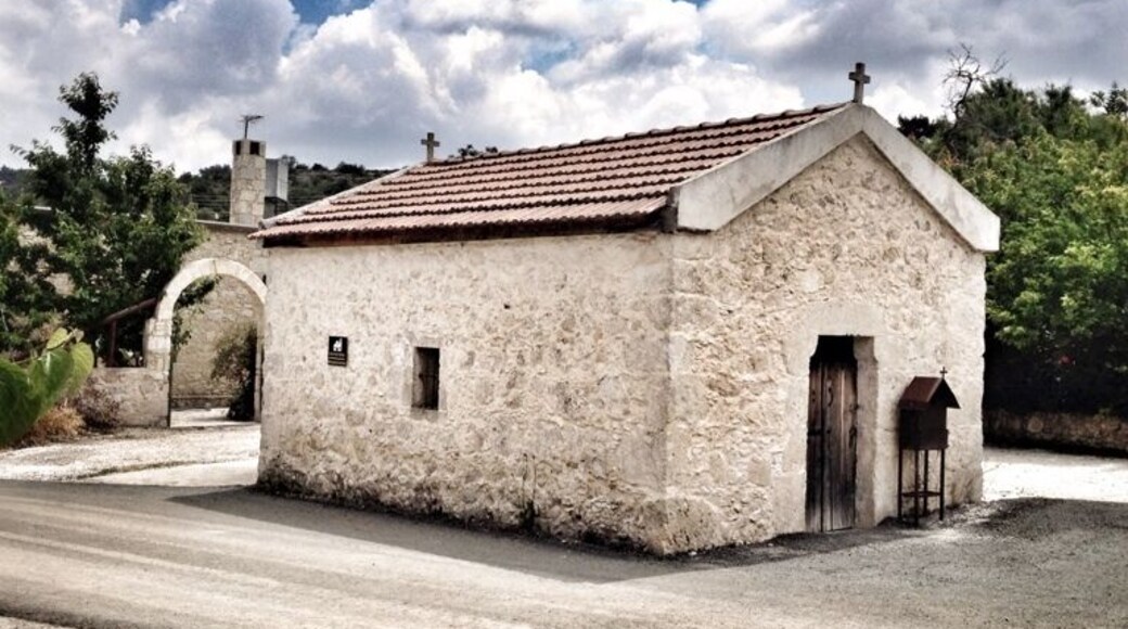Small church on the outskirts of Lysos village, Paphos, Cyprus