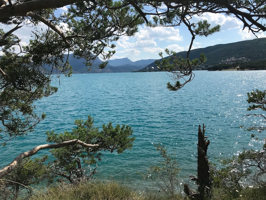 A small island in the lake 🏝