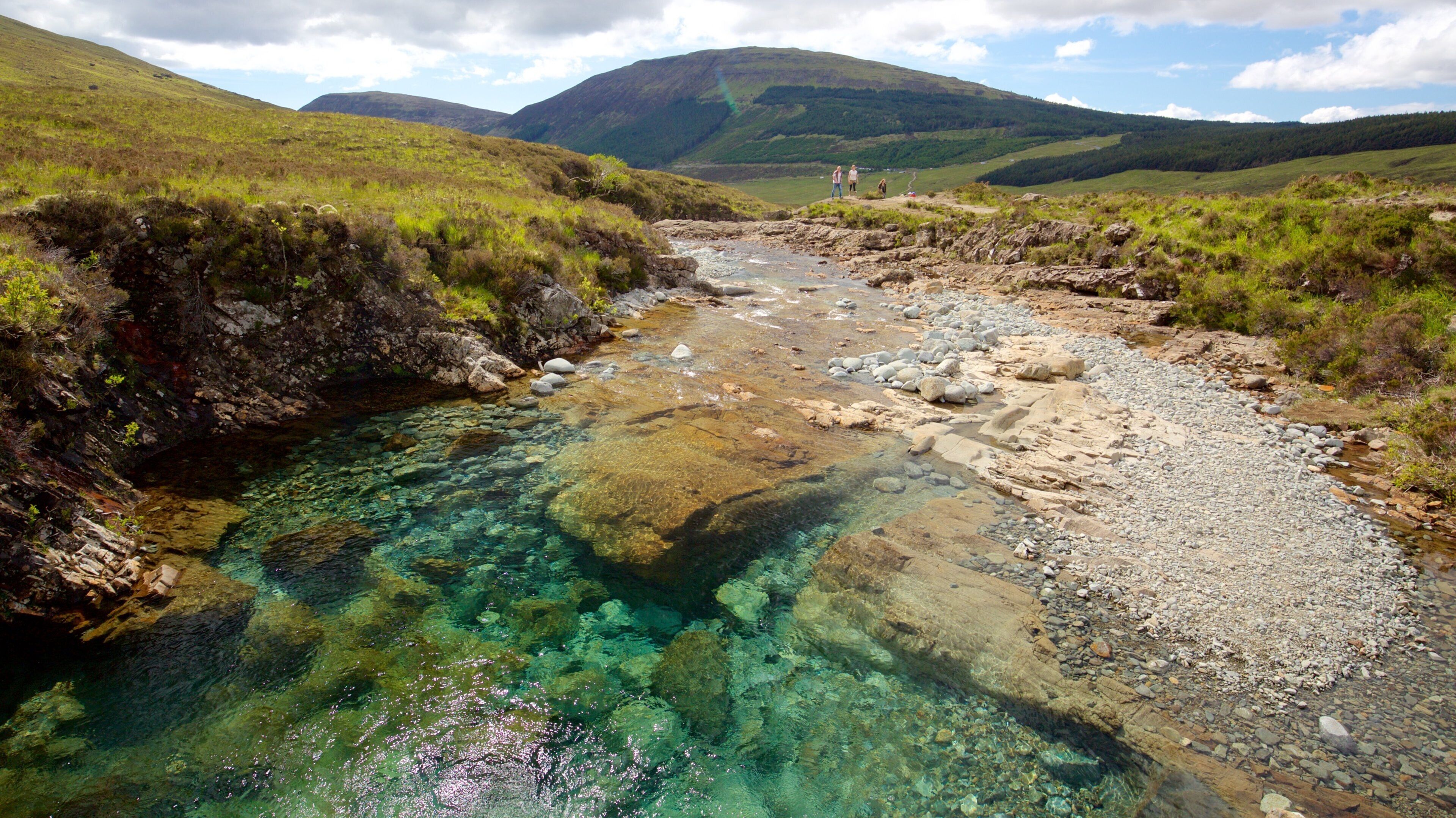 Isle of Skye featuring tranquil scenes, a pond and a river or creek